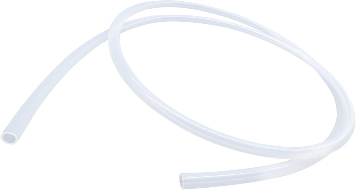 Buizenstelsel Voedselkwaliteit Slangen 2mm x 4mm, Lengte 2 Meter (6.5ft), Flexibele Siliconen Rubberbuis Luchtslang Waterleidingen