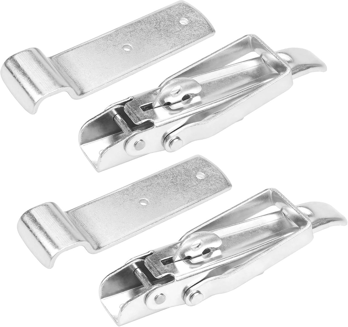 PGonline Pack of 2 Eccentric Clasp, Tension Clasp, Board Wall Clasp, Trailer with Fuse, Eccentric Clasp for Cars - ShopVlot