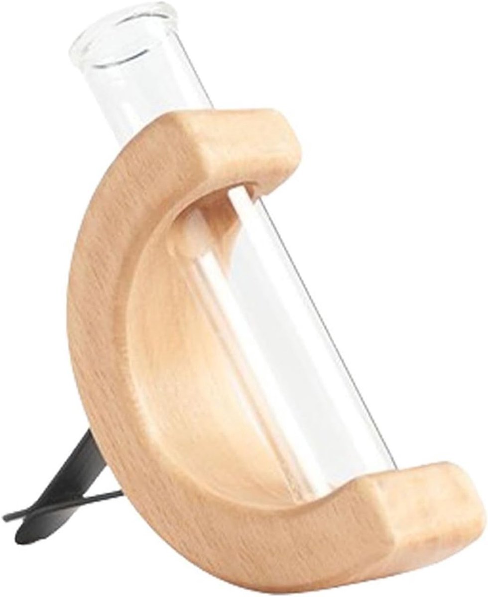vase mini car vase vent clip, wooden clip for car ventilation slit, flower box and interior decoration - ShopVlot