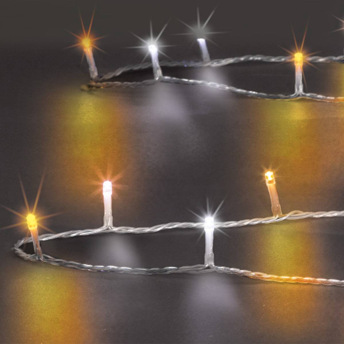 Technobright-lichtslinger 300 LED's, 8 functies, 30 m met timer