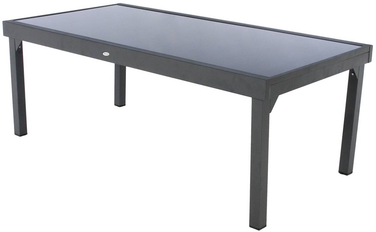 Uitschuifbare tuintafel voor 12 personen PIAZZA