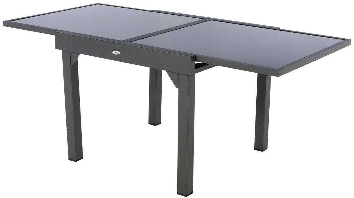 Uitschuifbare tuintafel voor 8 personen PIAZZA