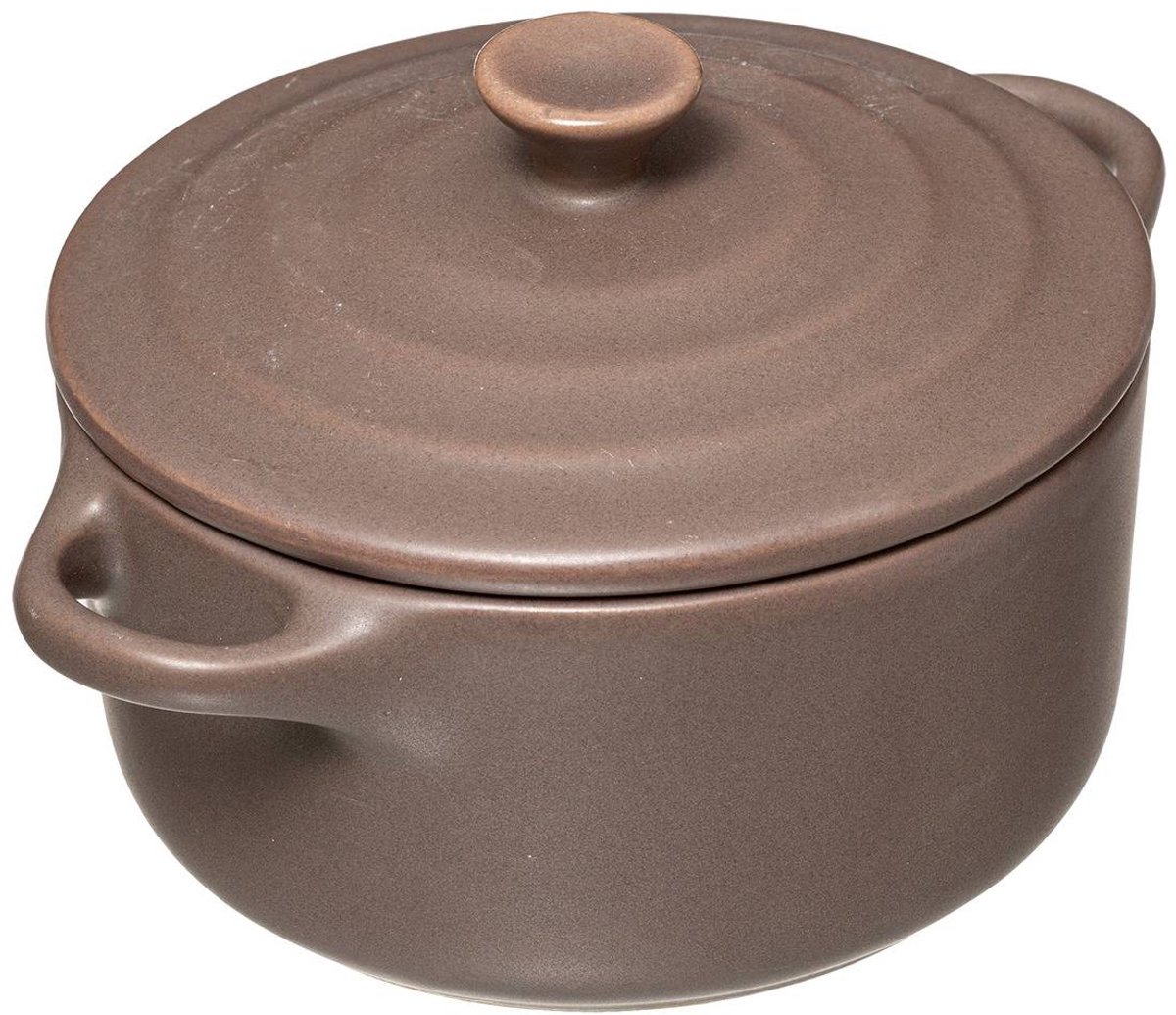 Steengoed braadpan 10 cm voor individuele gerechten