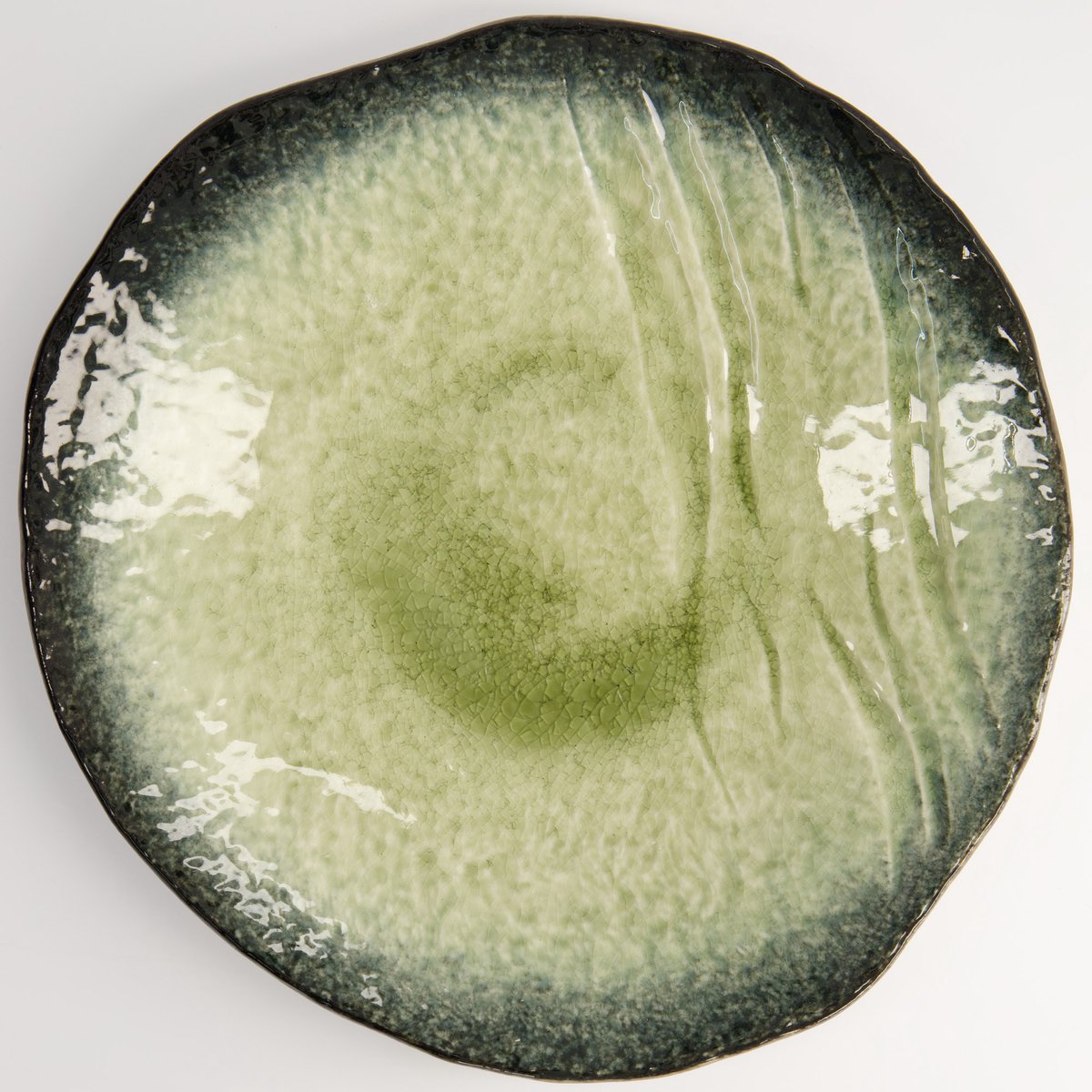 Tokyo Design Studio - Yamasaku - Bord - Groen - Ø27 cm - Porselein