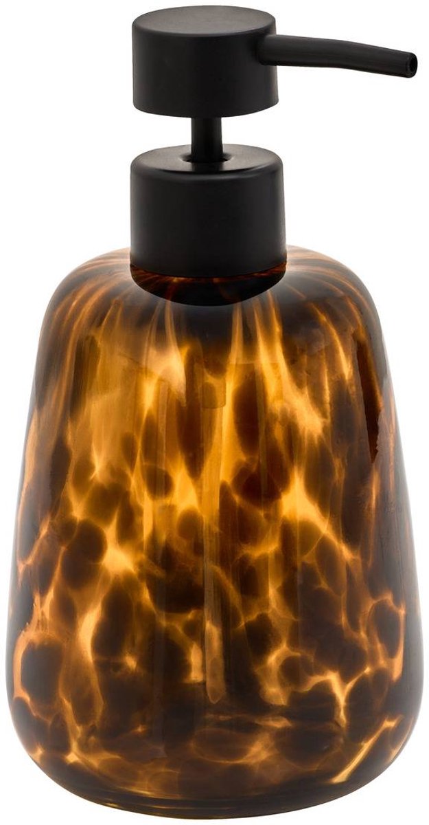 5Five Dotty Zeeppomp/Zeepdispenser 400ml - Ø9xH17cm - Bruin