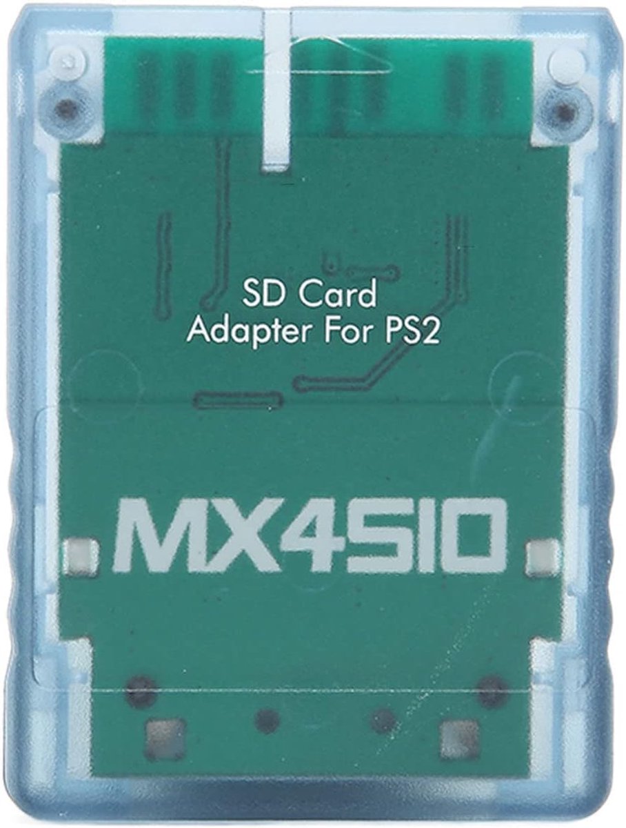 SnelShoppen - MX4SIO Geheugenuitbreiding voor SIO - SIO2SD Kaartadapter voor Geheugenkaart - SD Adapter voor Opslag - Blauw