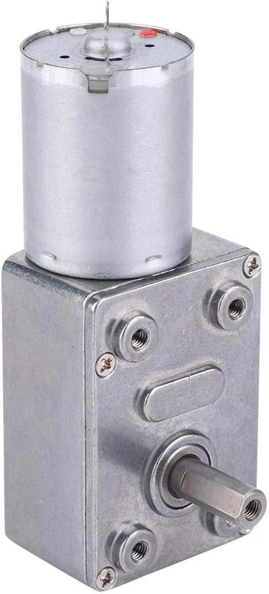 DC Worm Tandwielmotor 24V - Micro Type Turbine - Hoge Koppel - Geschikt voor Diverse Toepassingen - ShopVlot