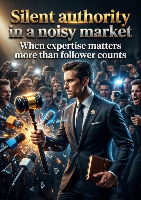 Silent authority in a noisy market - cover