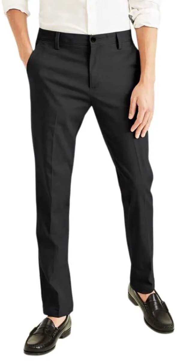 Dockers Easy Khaki Strch Broek Zwart 28 / 32 Man