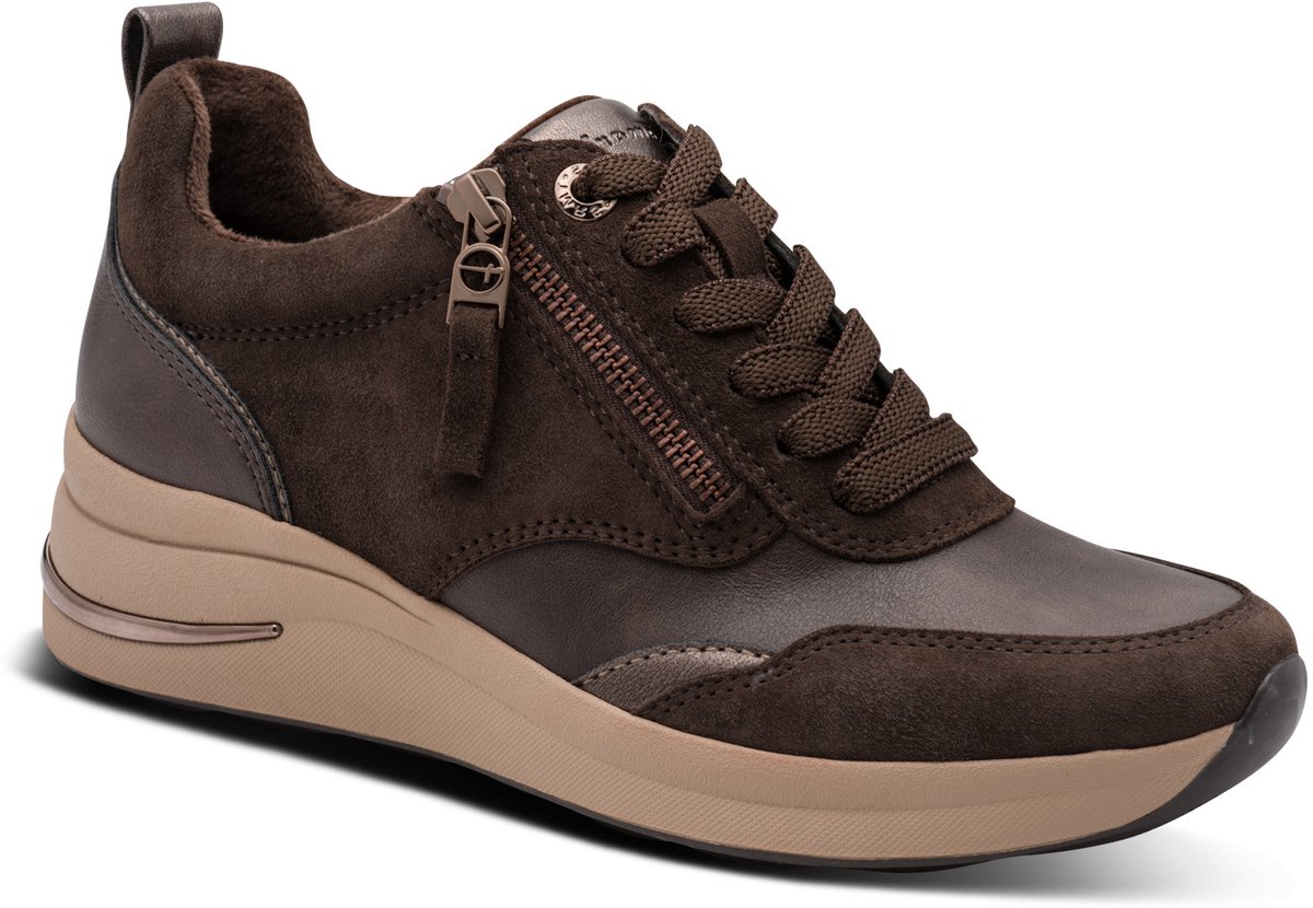Tamaris Comfort Essentials Dames Sneakers - TAUPE