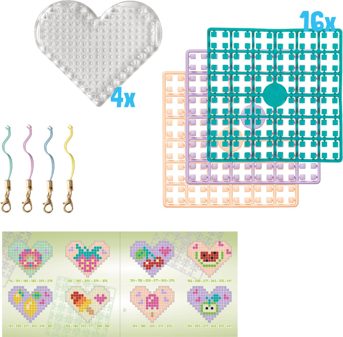Pixelhobby Harten Thema Box Snacks