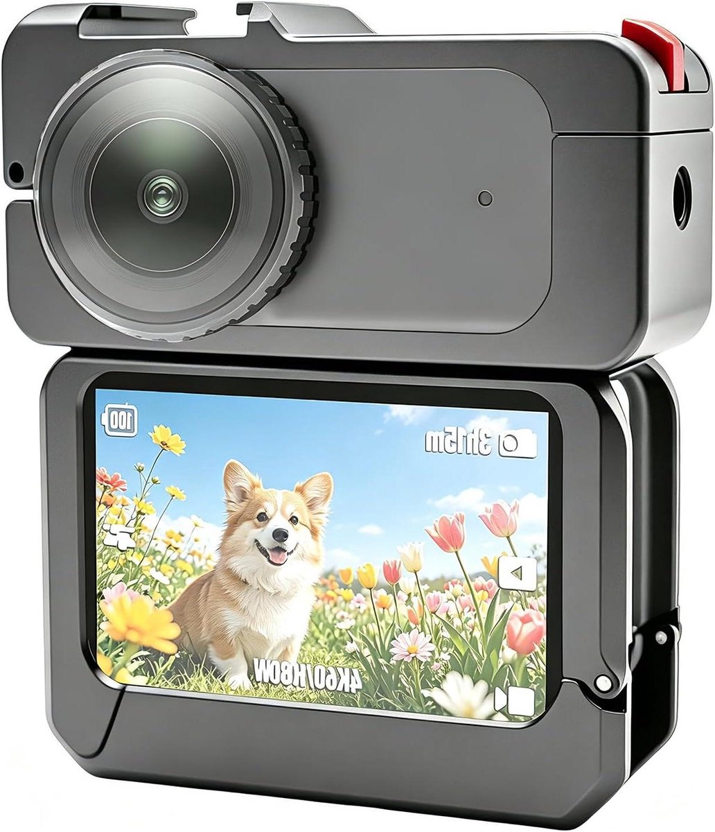 Beschermkooi Osmo Nano - Frame Case - Camera Beveiligen - Split Design - Lichtgewicht - Grijs