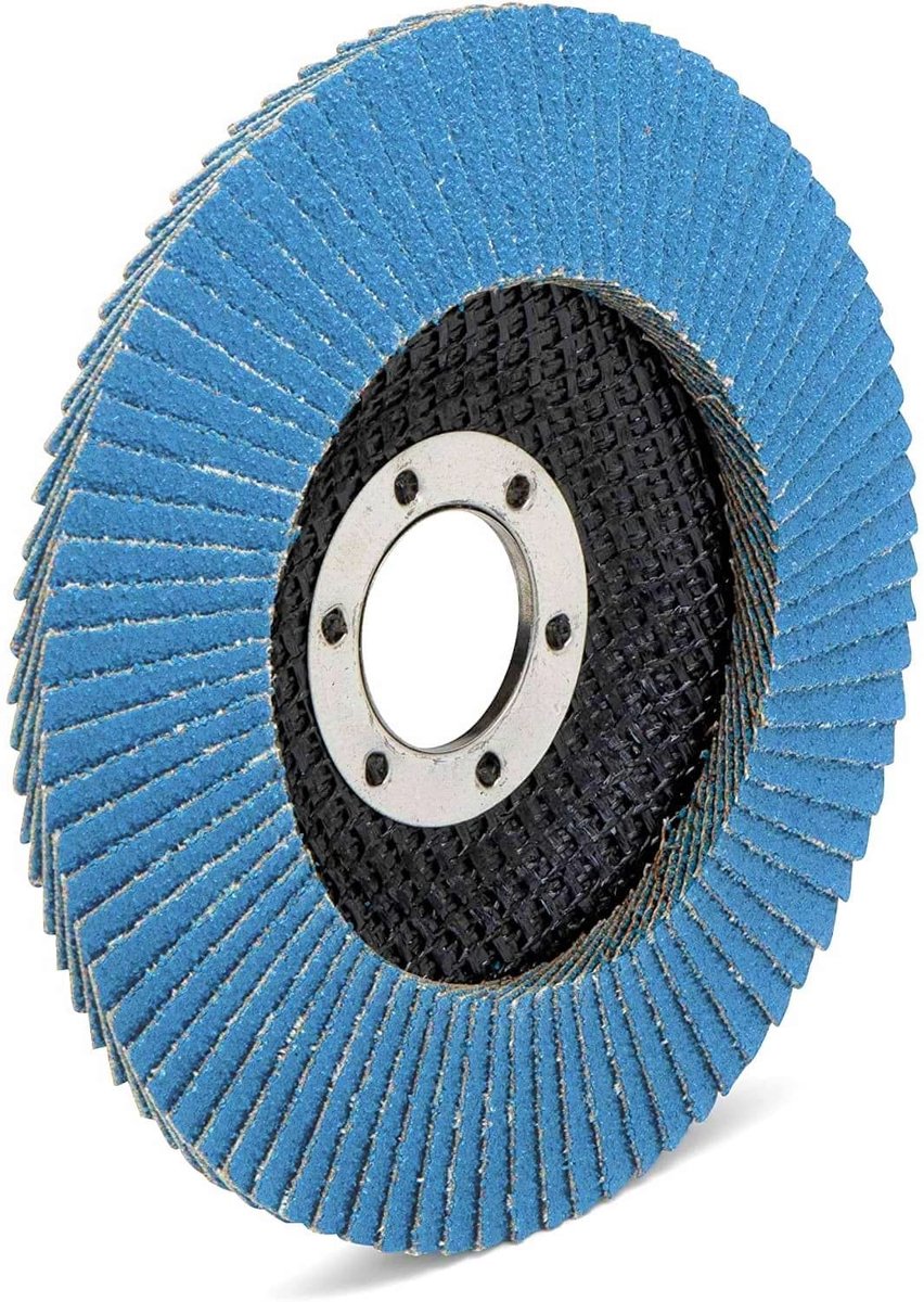Omgoods - Set van 10 Professionele Schuurdiscs 115 mm, 80 Grit