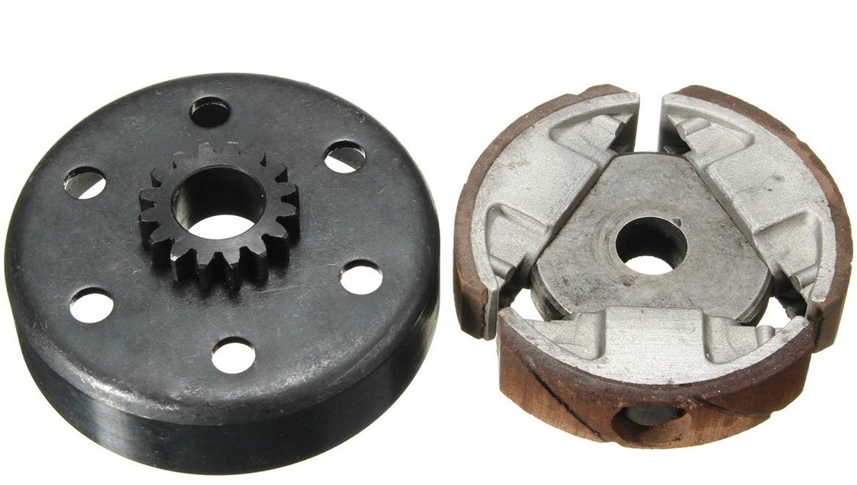 Omgoods - Complete Koppelingsplaat Mand Set - Koppelingsassemblage - Geschikt voor motoren - 16 tanden - Vloeistofgekoeld - Betrouwbare prestat...