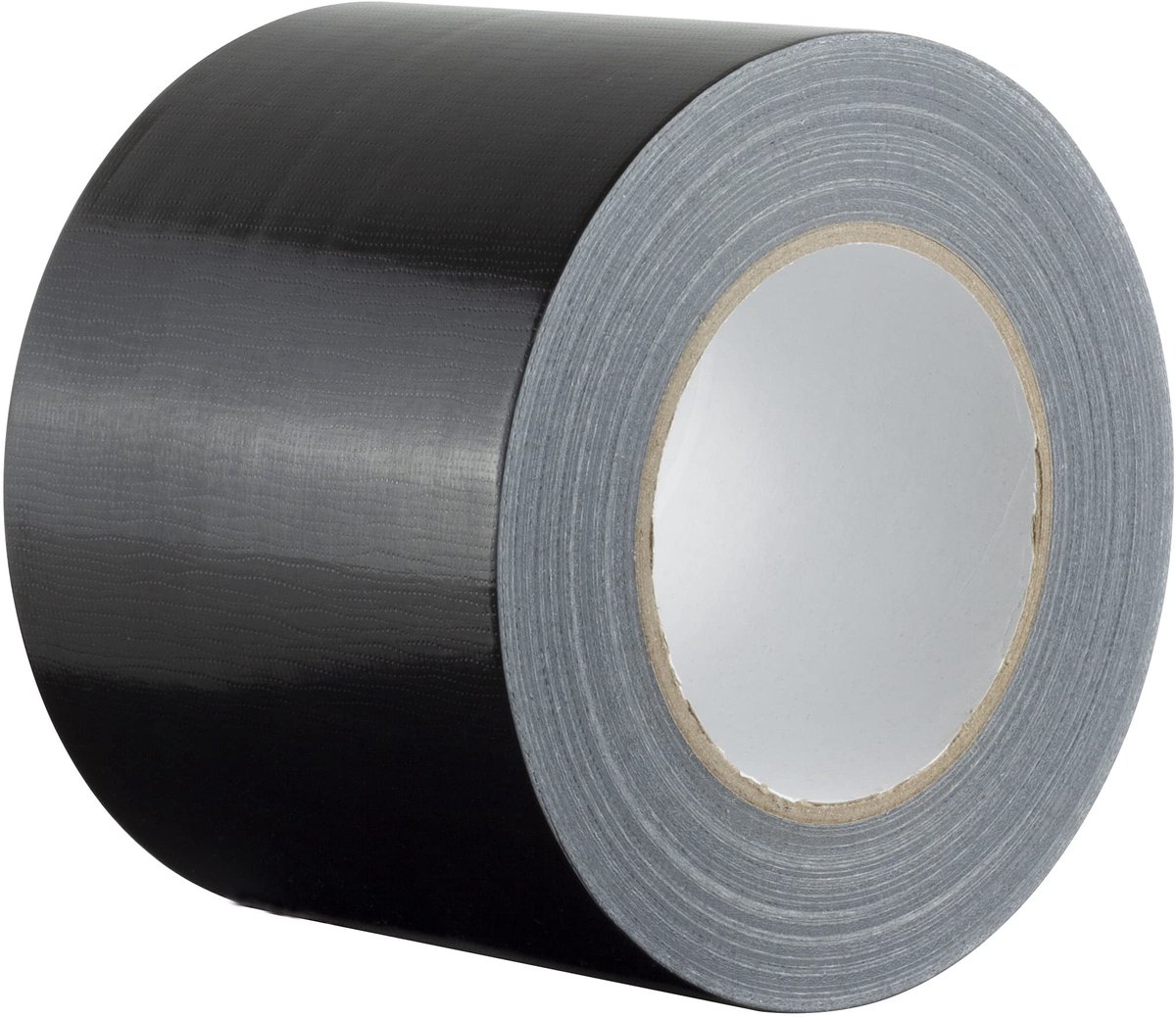 Omgoods- Weefseltape 100 mm x 50 m - Zwarte Duct Tape - Waterdicht Plakband - Duurzaam Pantsertape - Extra Brede Tape - Supersterk voor Repareren