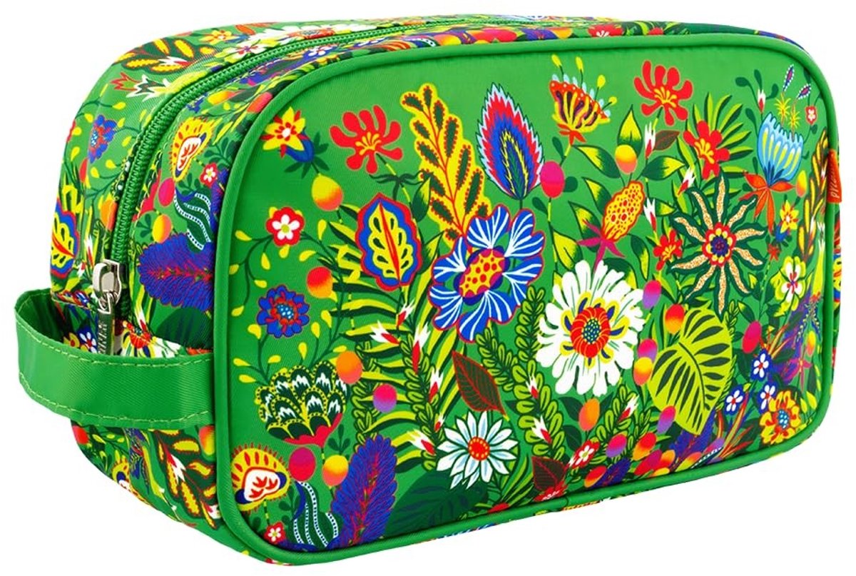 Omgoods - Tidy Spring Song Toilettas - 26 x 15 x 10 cm, groen