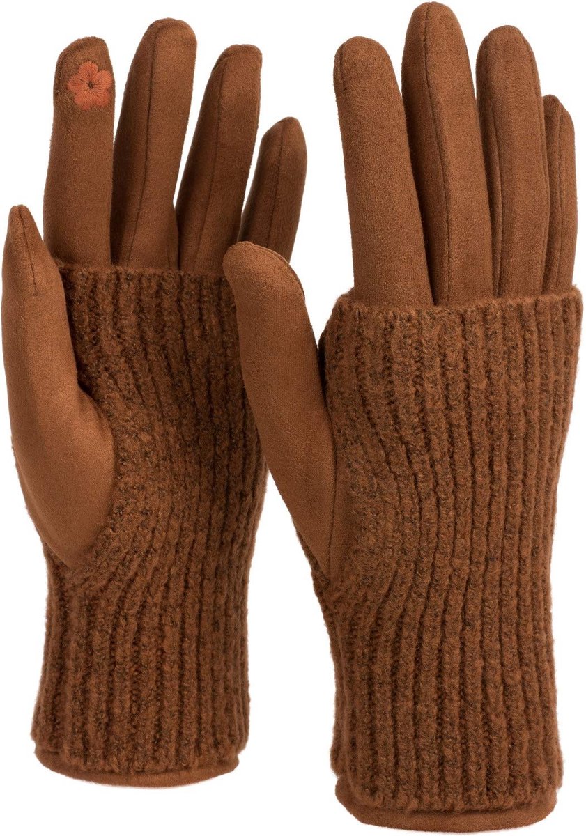 Omgoods - Vrouwelijke Touchscreen Handschoenen met Afneembare Mouwen