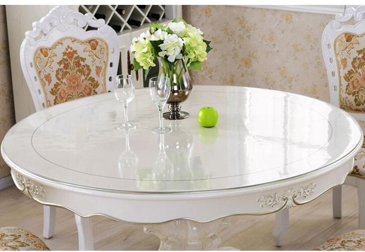 Omgoods - Ronde PVC Tafelkleed voor Keuken en Eetkamer 120 cm