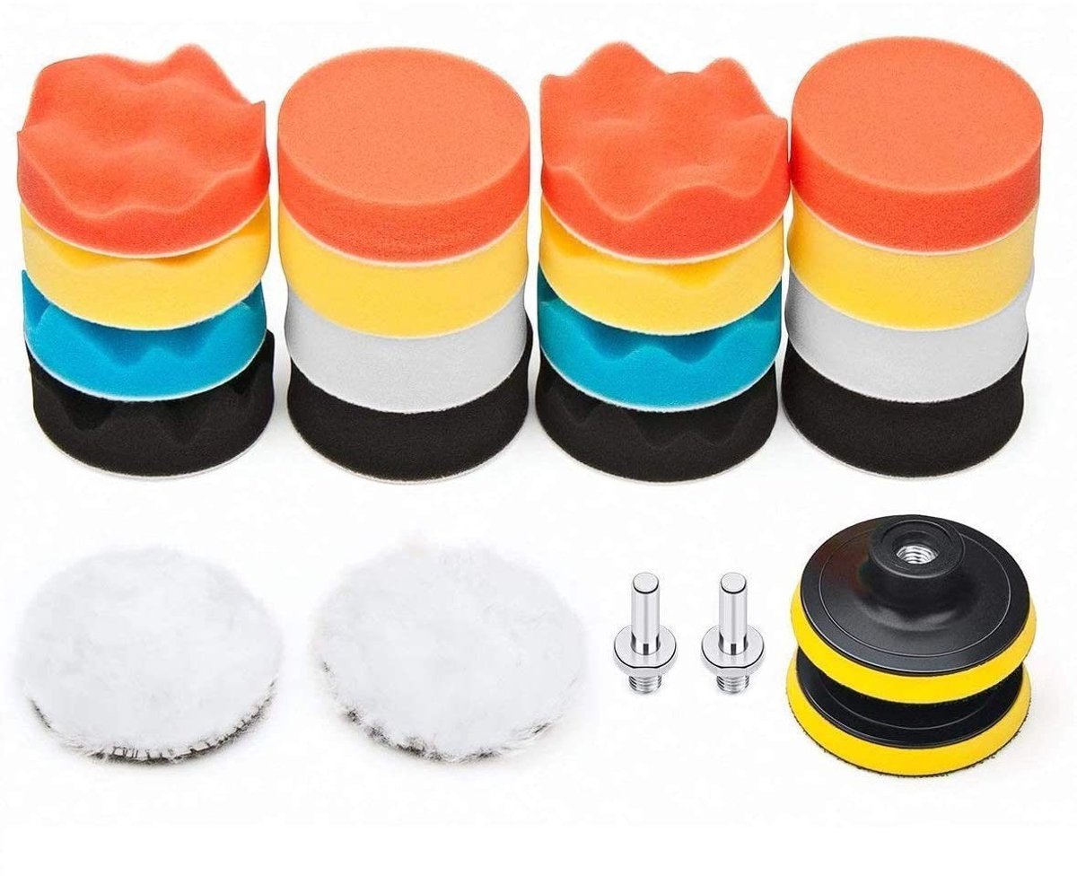Omgoods - Set van 22 Polijstpads voor Boormachines
