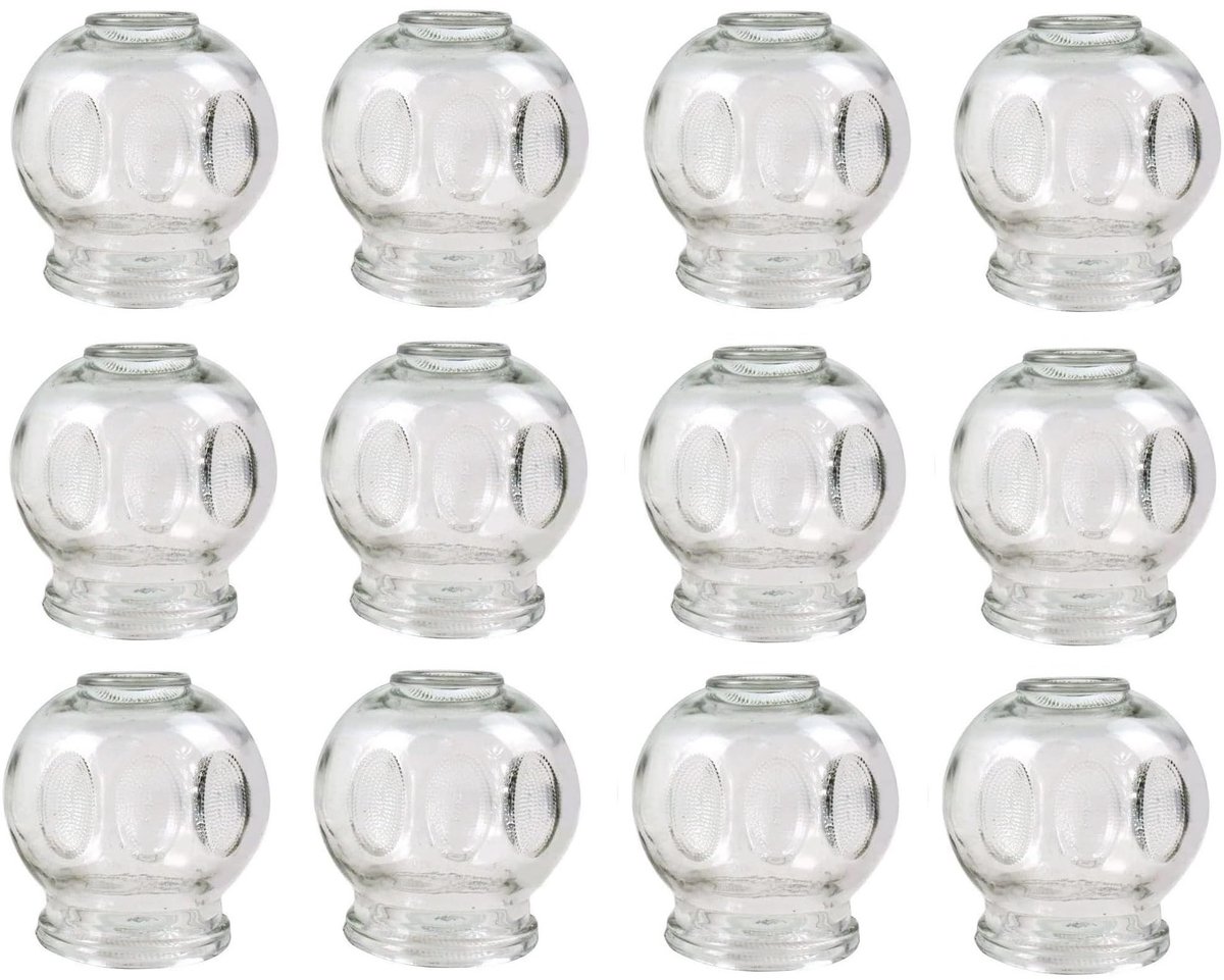 Omgoods - Glazen Cupping Set voor Spierontspanning en Pijnverlichting