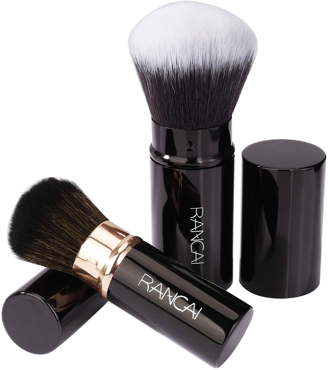 Omgoods - Multifunctionele Inklapbare Makeupkwast Set van 2