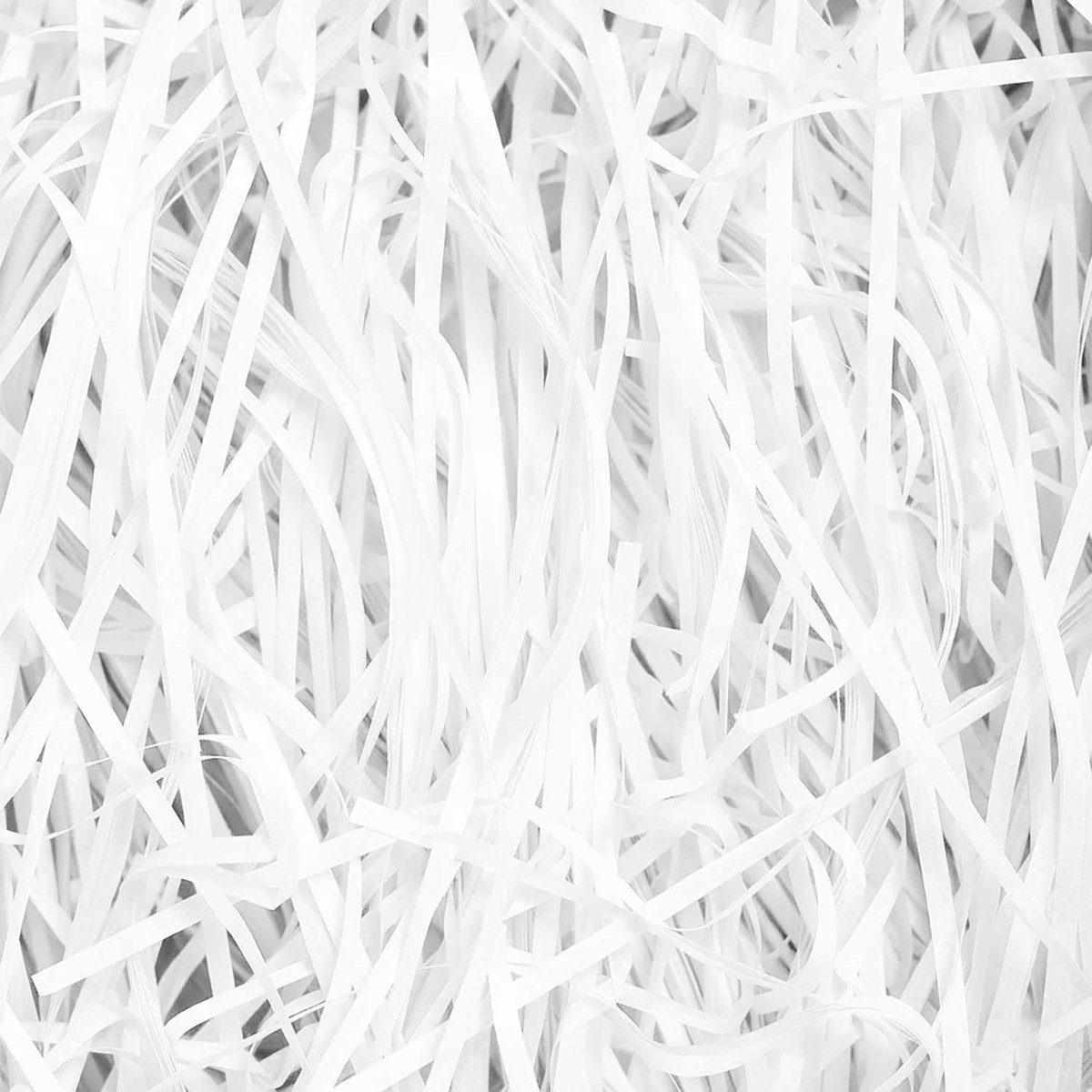 Omgoods - 1kg Witte Versnipperd Papier voor Cadeauverpakking en Decoratie