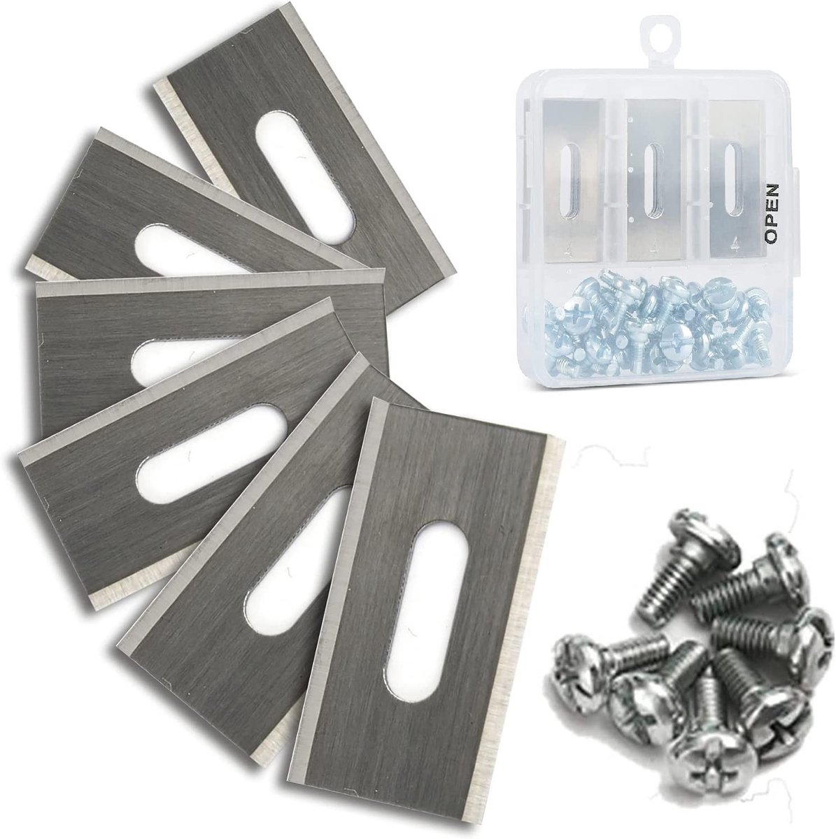 Omgoods - Set van 30 Robotmaaiers Blades van Roestvrij Staal