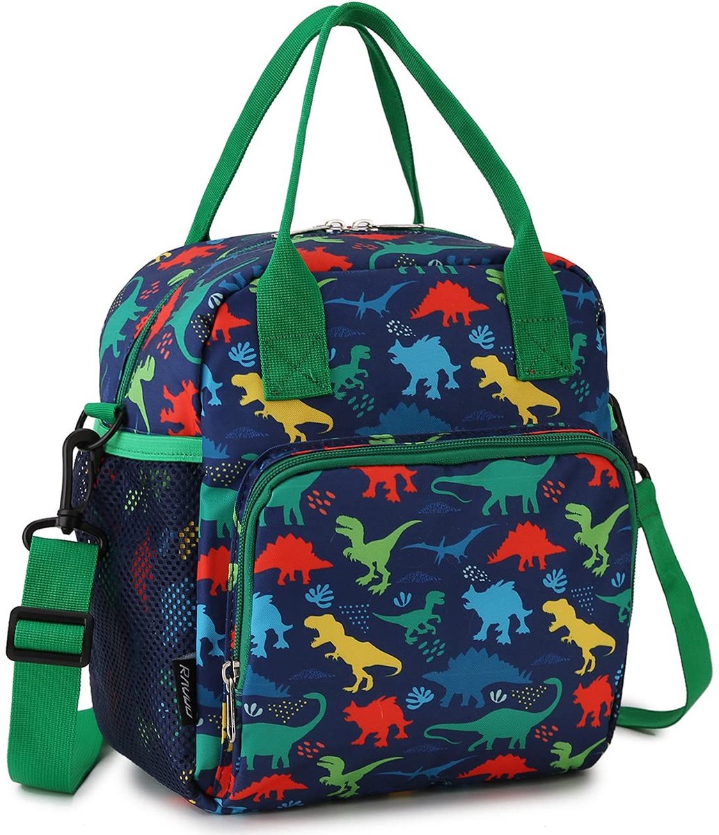 Omgoods - Dinosaur Lunch Box - Geïsoleerde Lunchtas voor Kinderen