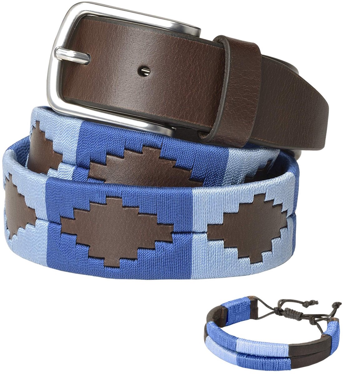 Omgoods - Unisex Polo Riem, Handgemaakt Leer met Geschenkdoos
