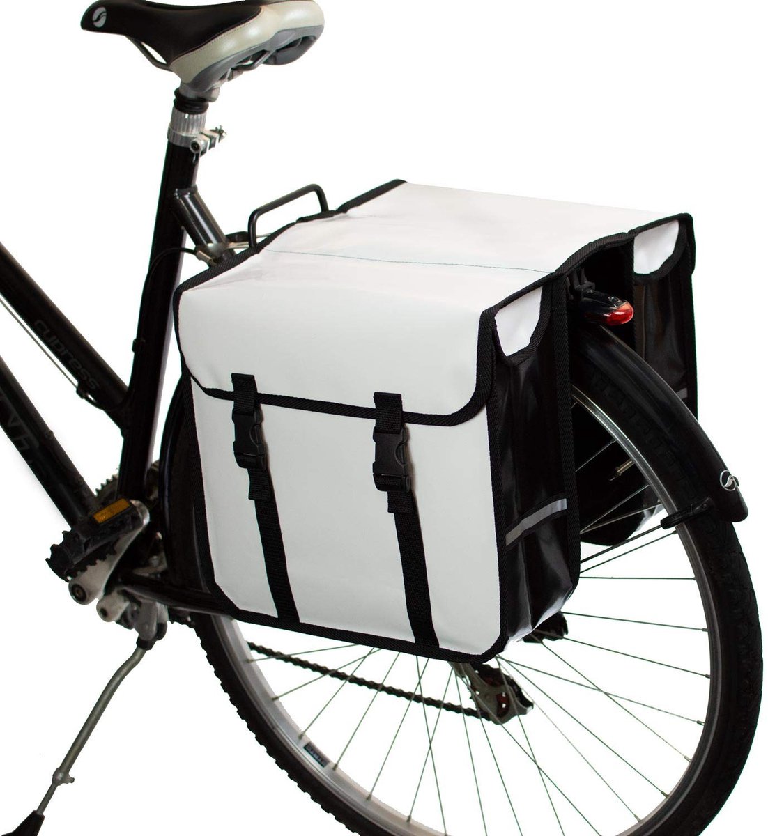 Omgoods - Dubbele Fietstassen 26L Waterdicht met Reflecterende Elementen