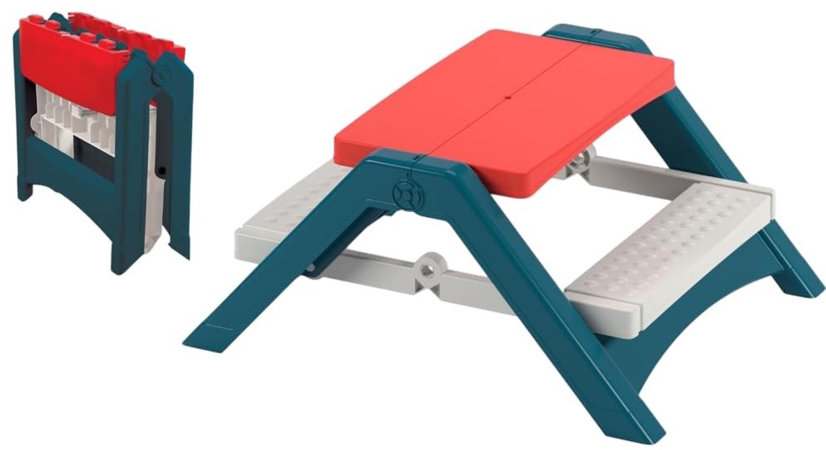 Omgoods - Opvouwbare Picknicktafel voor Kinderen met UV-bescherming