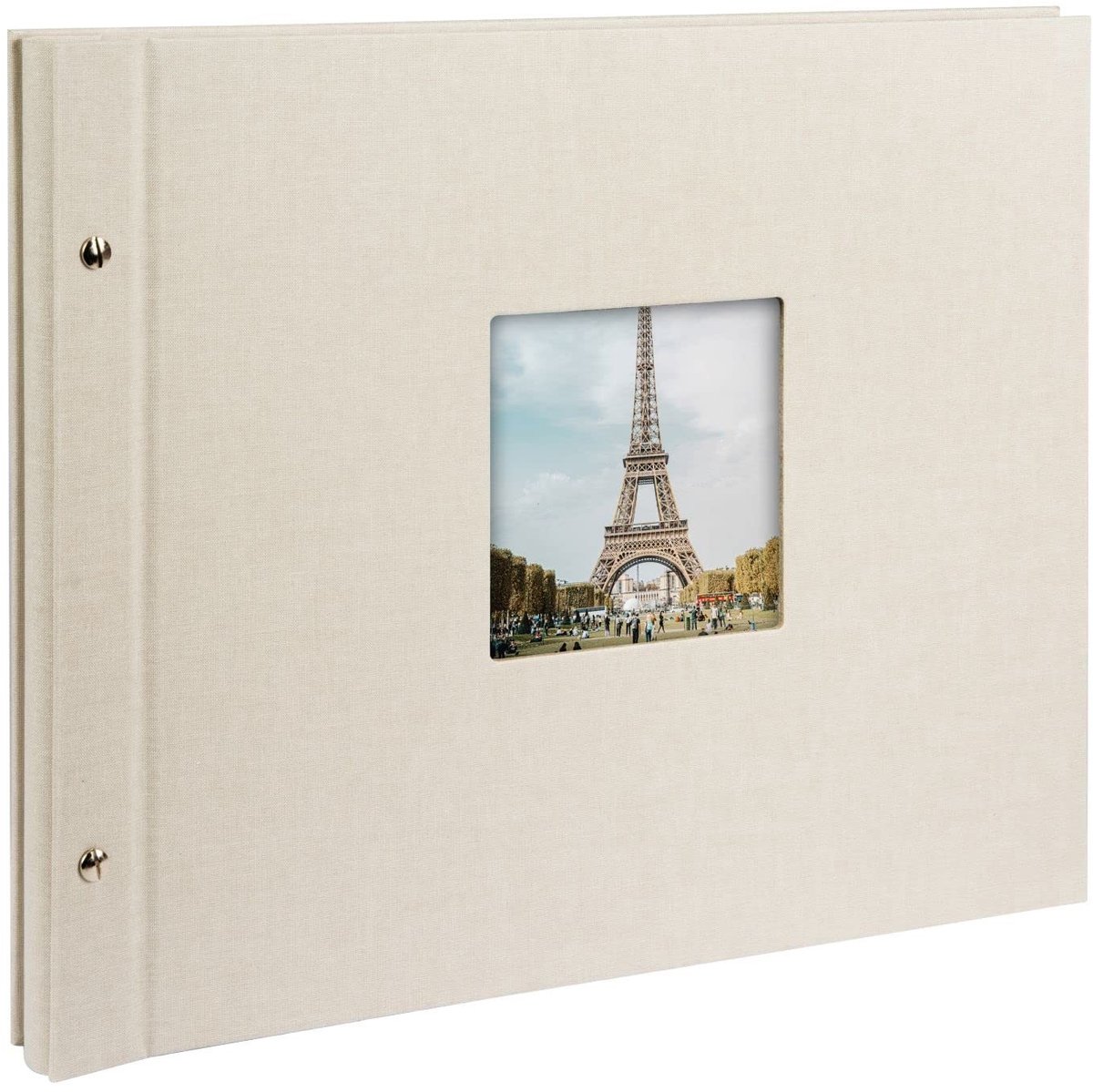 Omgoods - Fotoalbum Bella Vista met Foto-Uitsparing en 40 Witte Pagina's