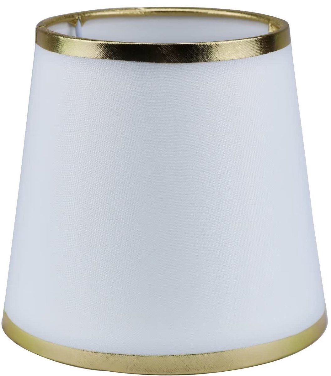 Omgoods - Lampenkap Modern Stijl Ø16cm Gouden Rand