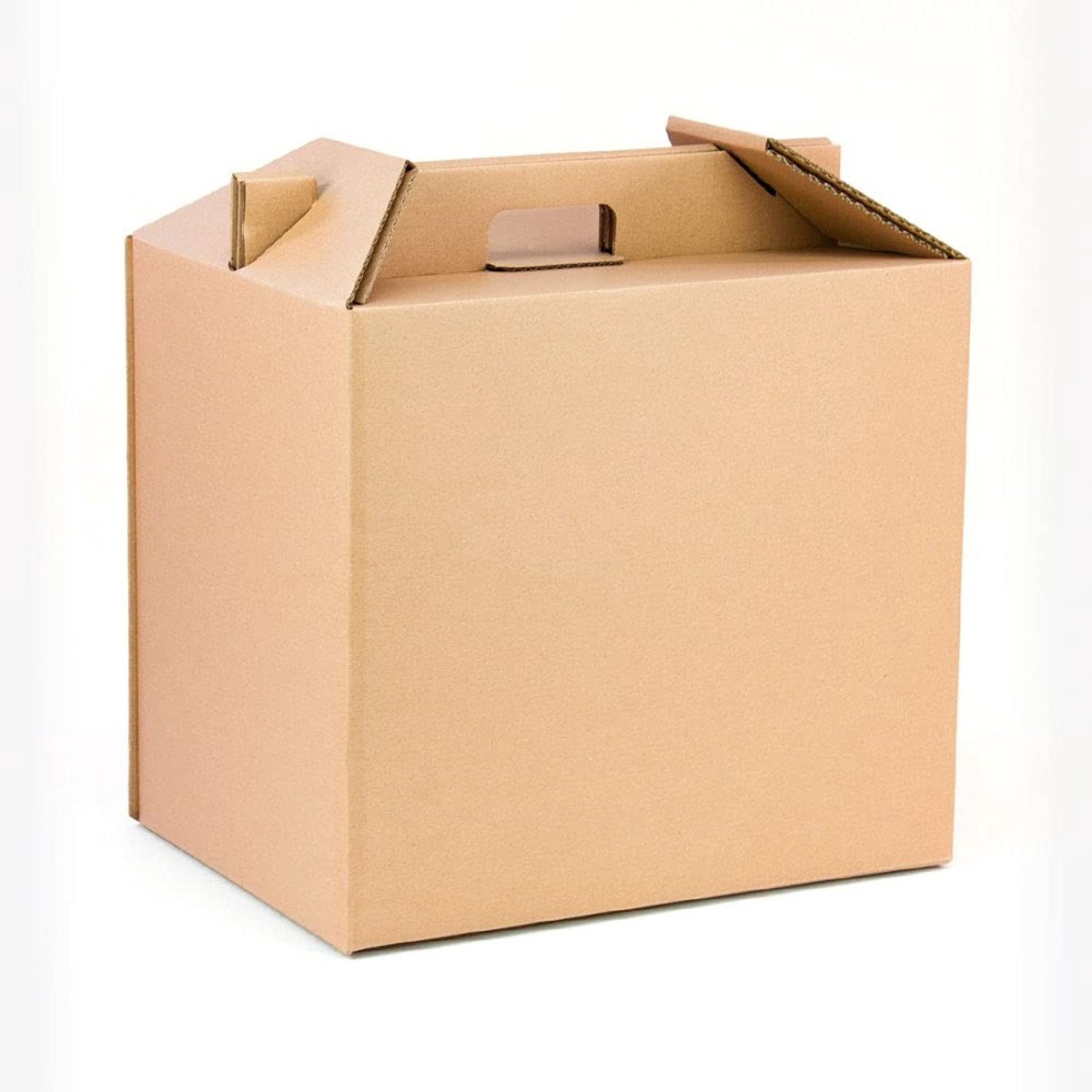 Omgoods - Set van 4 Opbergdozen met Handvatten voor Flessen en Cadeaus