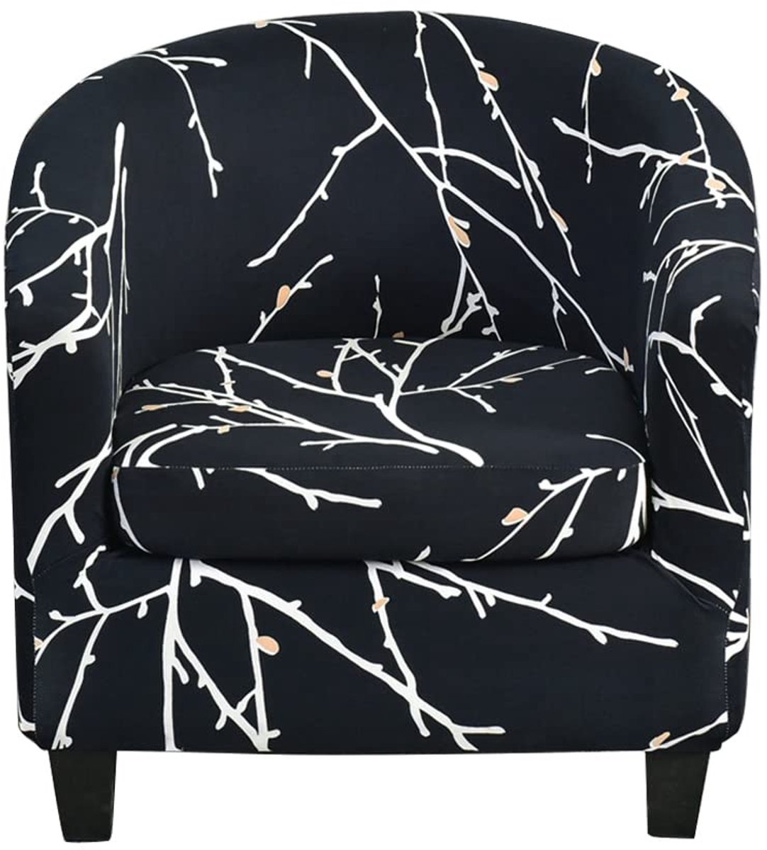 Omgoods - Tub Chair Slipcover 2-delig voor Bescherming en Stijl