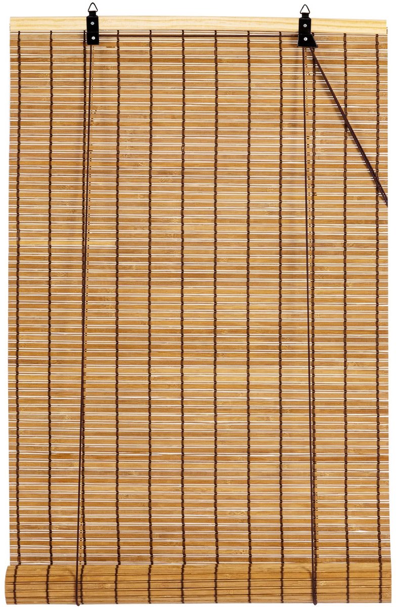 Omgoods - Bamboo Rolgordijn 120x180cm voor Zonwering en Privacy