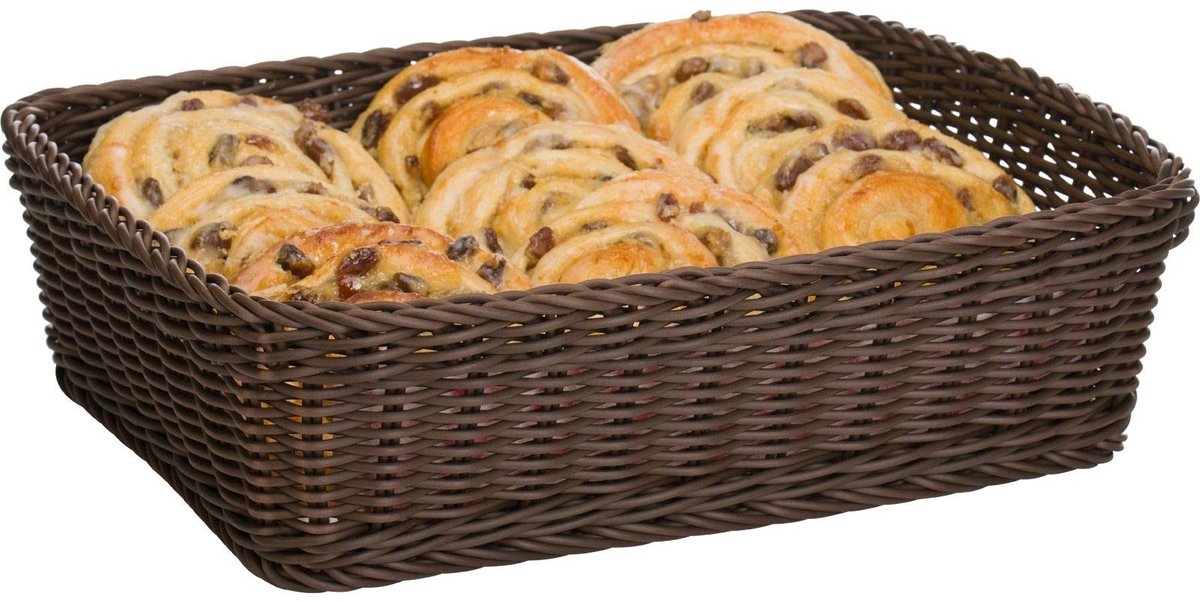 Omgoods - Multifunctionele Mand voor Hotel en Horeca, 37 x 30 x 9 cm