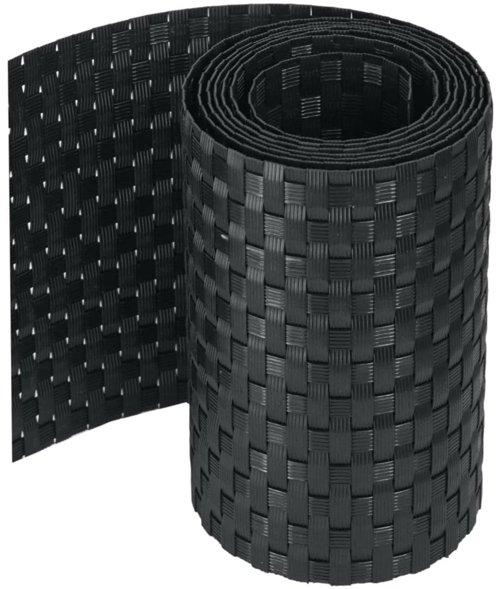 Omgoods - Poly Rattan Privacy Scherm voor Tuin en Balkon