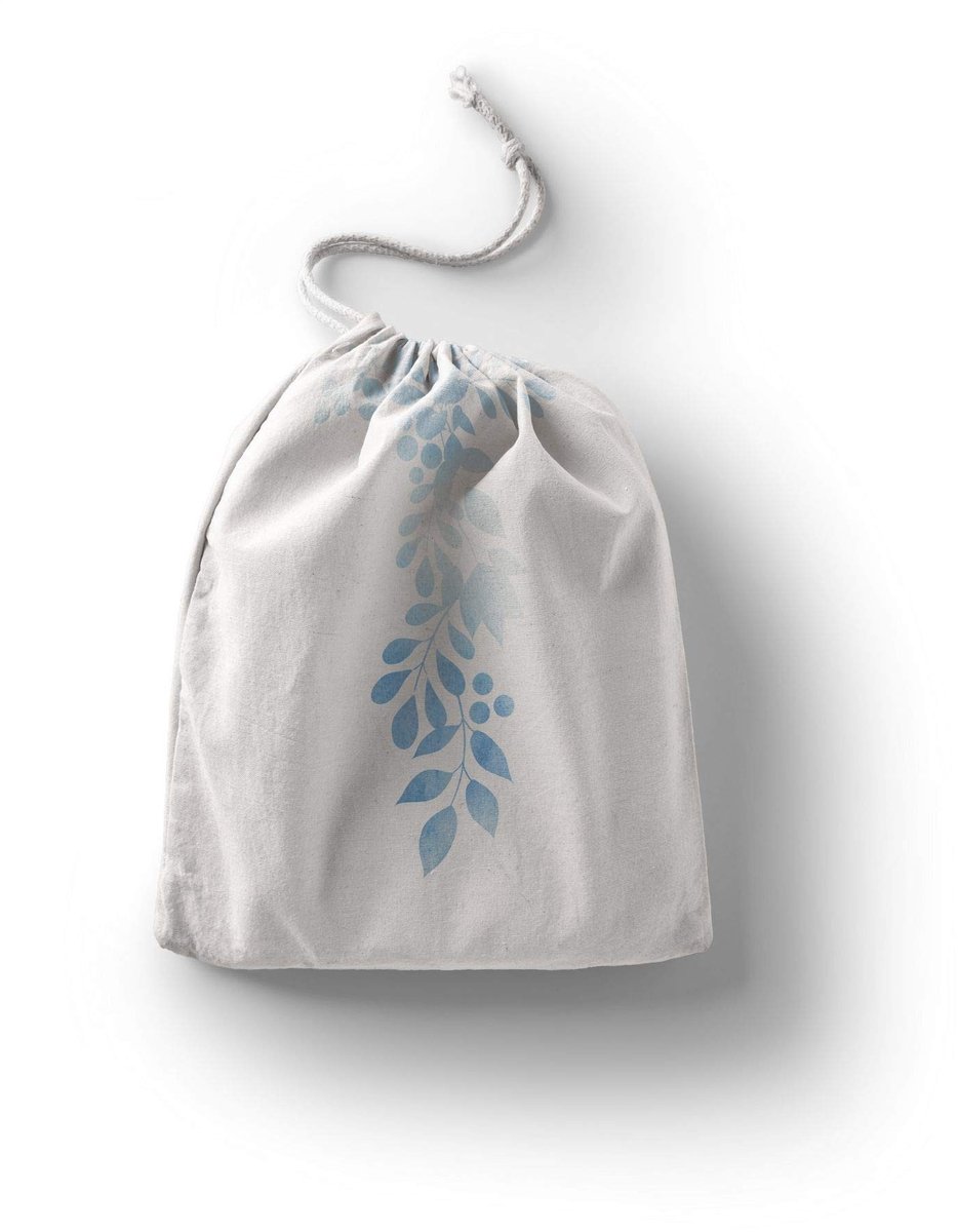 Omgoods - Herbruikbare Cotton Shopping Bag met Trekkoord - Eco-vriendelijk