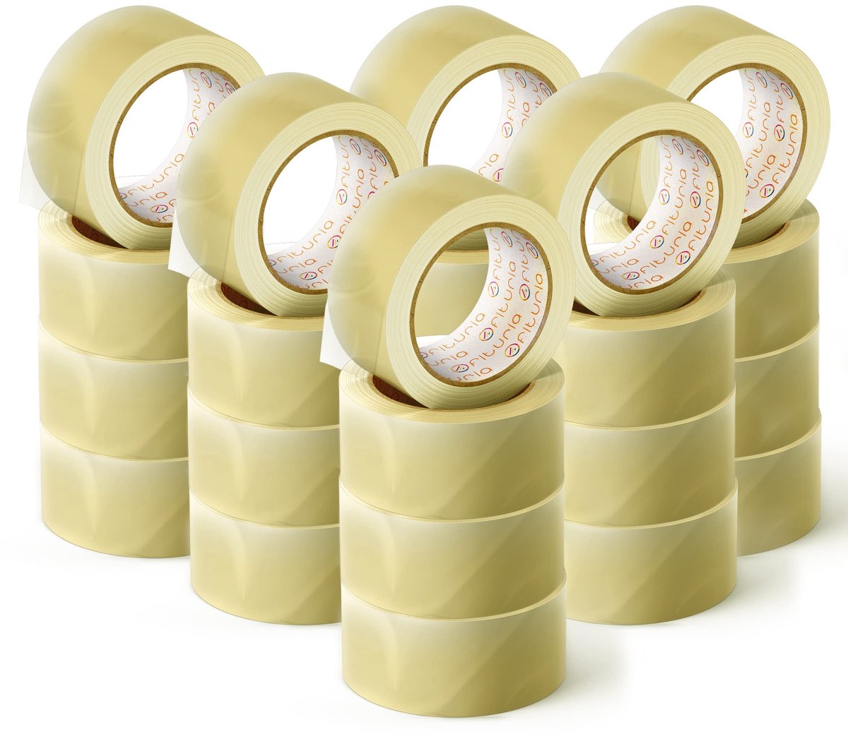 Omgoods - Transparante Verpakkingstape voor Verzending - 24 Rollen 48mm x 66m