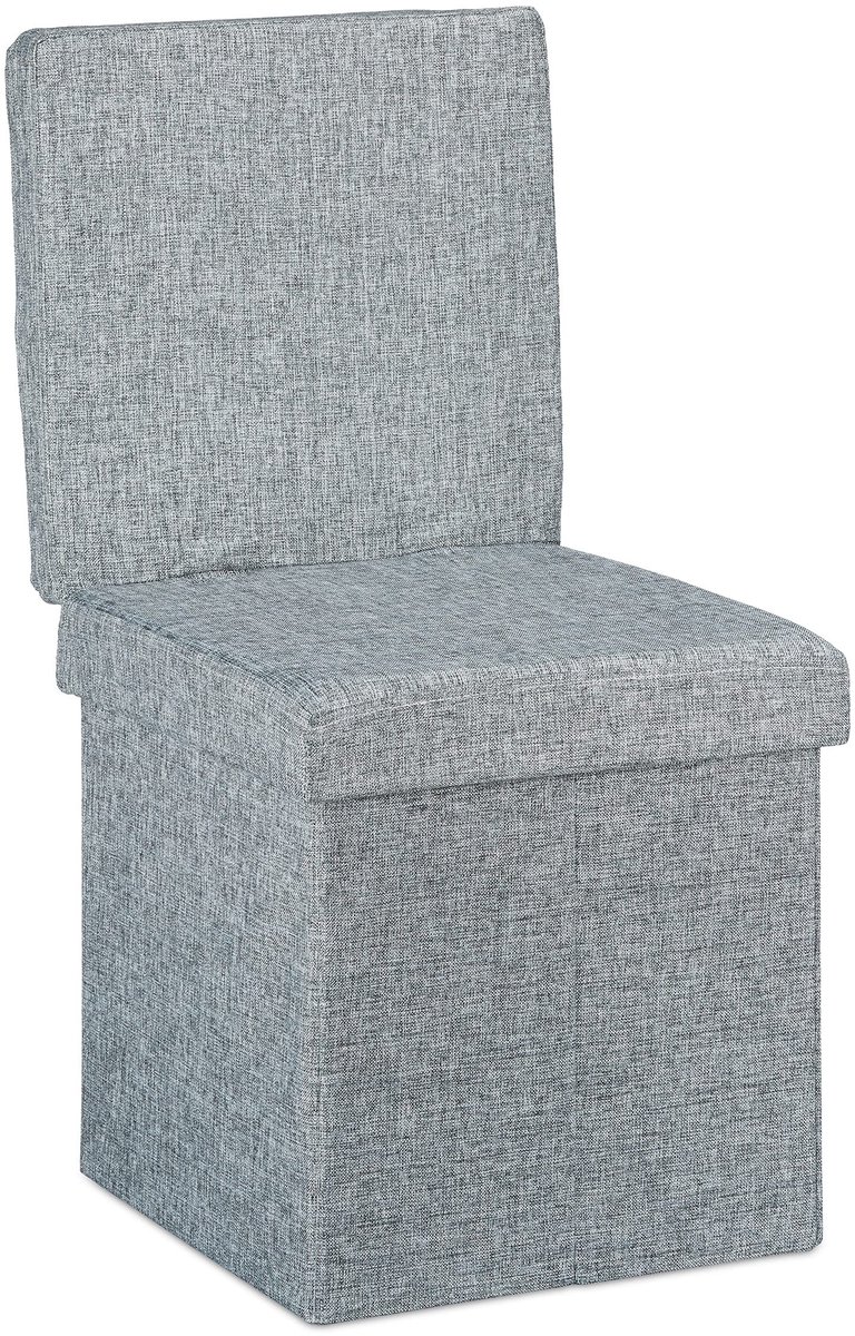 Omgoods - Pouf met Opbergruimte en Handvat