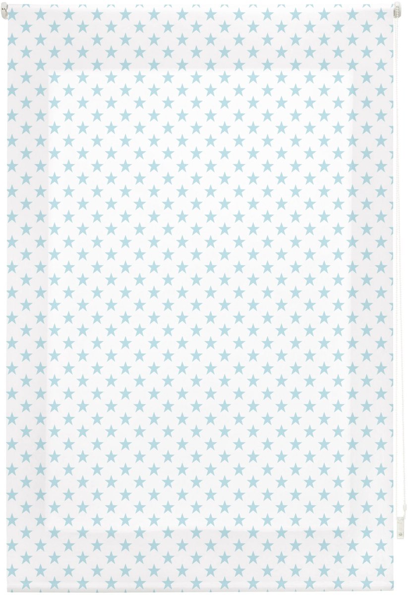 Omgoods - Stars Roller Blind 110 x 180 cm in Turquoise