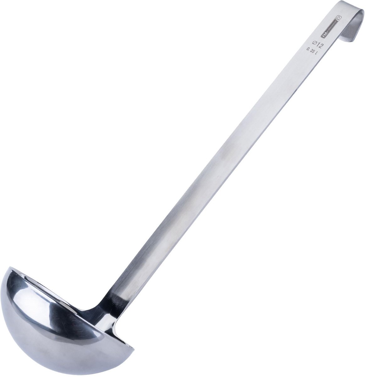 Omgoods - RVS Soepschep 46 cm met 350 ml Inhoud