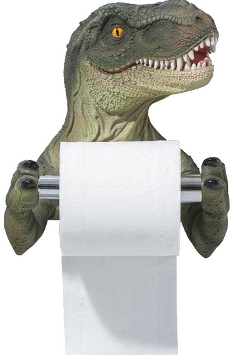 Omgoods - 3D Dinosaur Toiletpapierhouder, Wandmontage