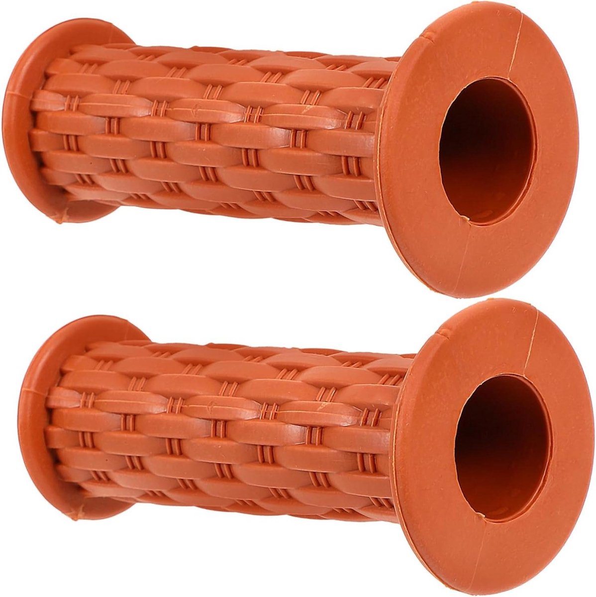 Kinderfiets Handvatten - Stuurgrepen Kinderfiets - Veilig Fietsen - Antislip TPR Materiaal - 9 centimeter - Bruin