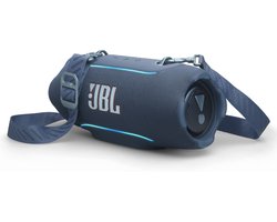 JBL Xtreme 5 - Draagbare Bluetooth Speaker - Incl Afneembare Schouderband - Met Sfeerverlichting - Draadloze Muziek Box - 28 uur - Waterdicht - IP68 - Blauw