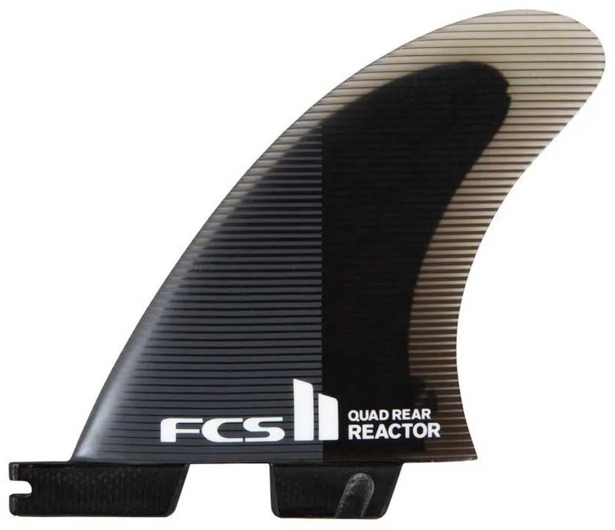 Fcs Ii Reactor Pc Medium Quad Rear Retail Surf Vin Zwart