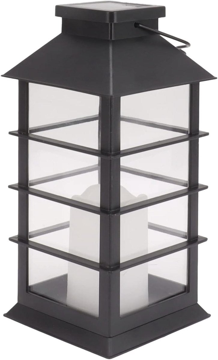 Tuinlantaarn op zonne-energie - Hangende lantaarn Decoratieve lamp - Tuinverlichting - Waterdicht en corrosiebestendig