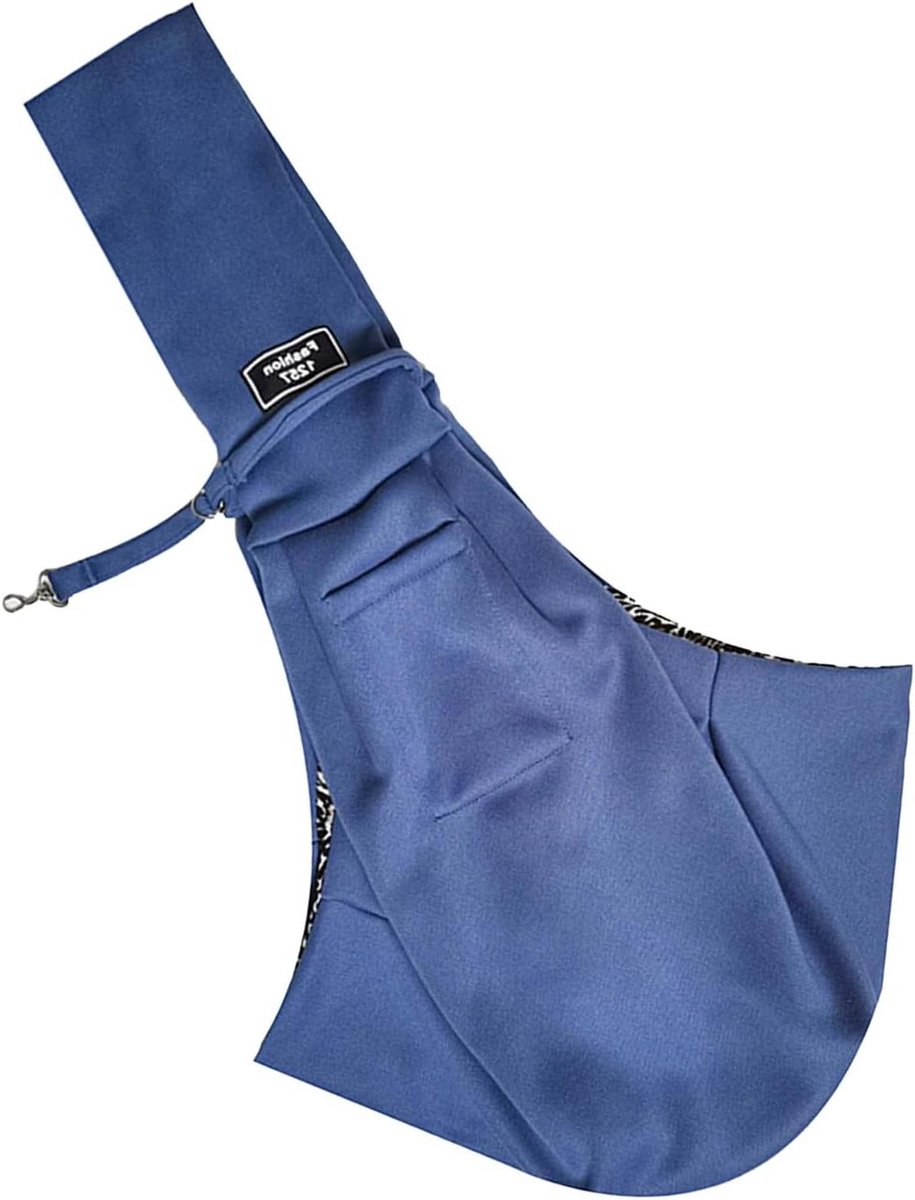 Katten Draagzak - Huisdier Draagtas Schouder - Huisdier Vervoeren - Ingebouwde Veiligheidsgesp - Tot 7.5 kg - Blauw