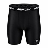 PROFORM Compressie Slidingbroekje Heren – Korte Sportlegging voor Voetbal, Fitness & Hardlopen – Zwart – Maat XL